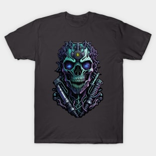 Cyborg Heads S03 D67 T-Shirt